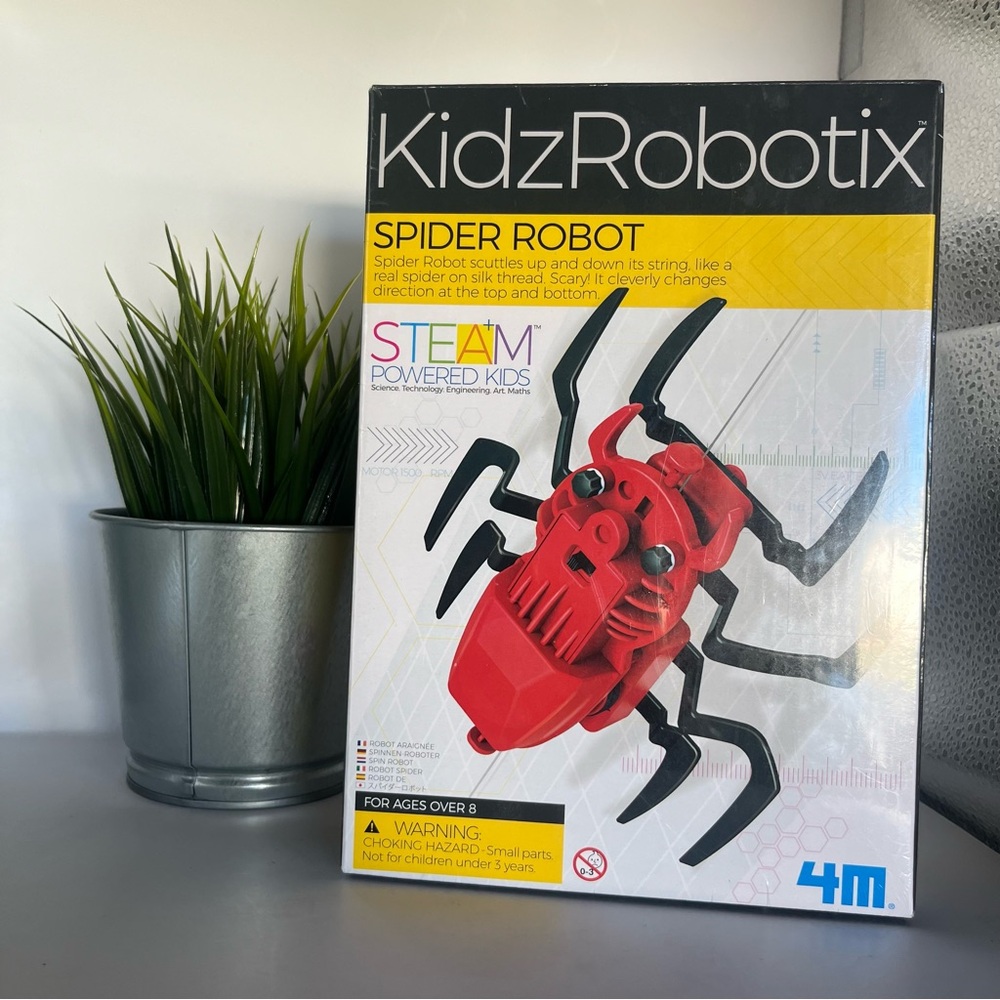 4M KidzRobotix Spider Robot Kit‎ Ages 8 and Up